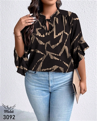 🛒 لباس زنانه سایز بزرگ شاپ ۱۰۰ 🛒