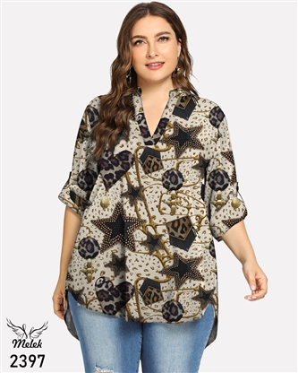 🛒 لباس زنانه سایز بزرگ شاپ ۱۰۰ 🛒