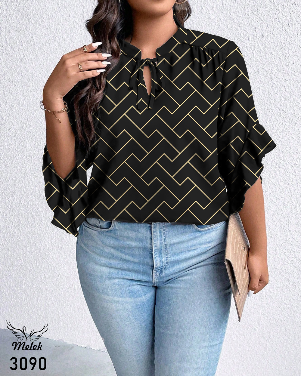 🛒 لباس زنانه سایز بزرگ شاپ ۱۰۰ 🛒