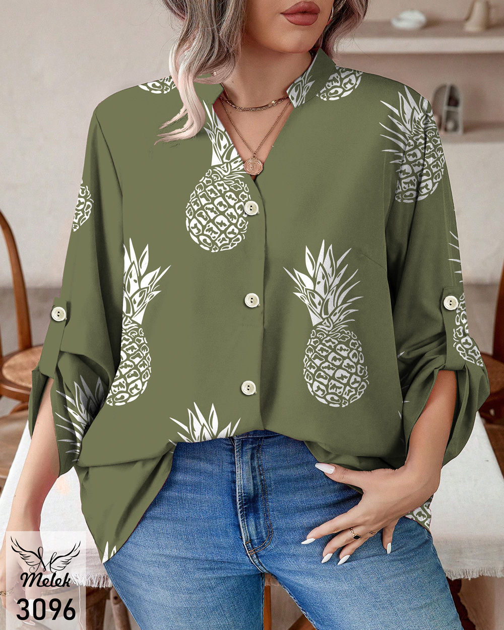 🛒 لباس زنانه سایز بزرگ شاپ ۱۰۰ 🛒