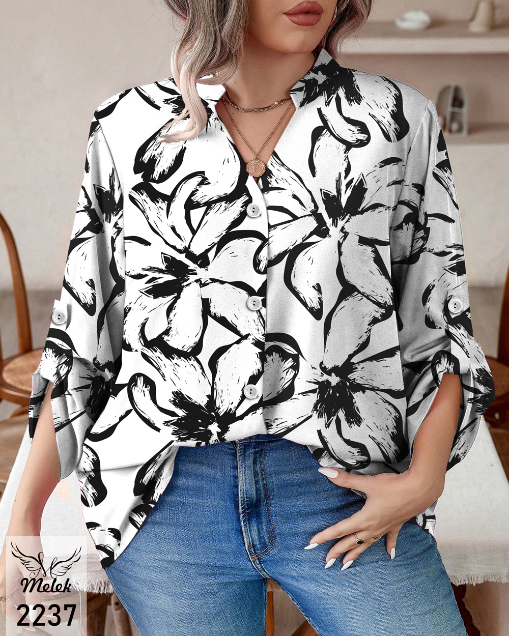 🛒 لباس زنانه سایز بزرگ شاپ ۱۰۰ 🛒