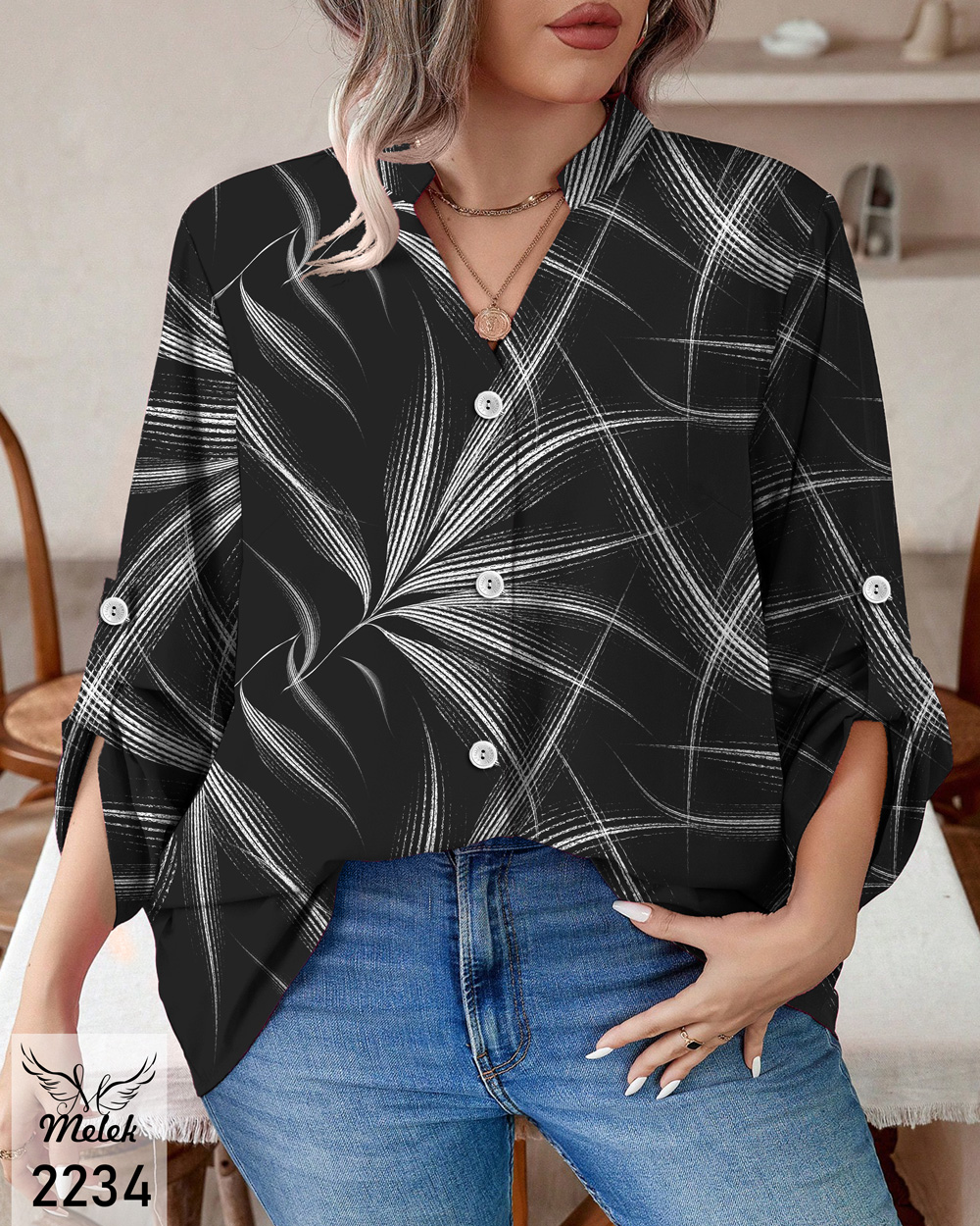 🛒 لباس زنانه سایز بزرگ شاپ ۱۰۰ 🛒