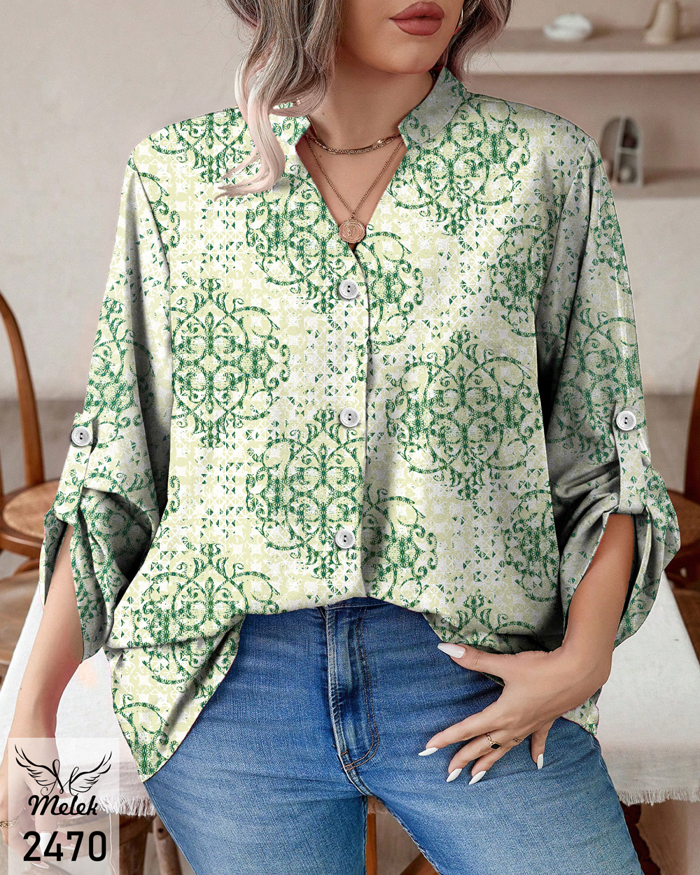 🛒 لباس زنانه سایز بزرگ شاپ ۱۰۰ 🛒