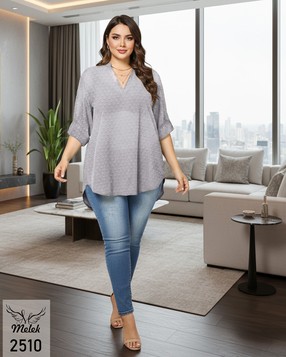 🛒 لباس زنانه سایز بزرگ شاپ ۱۰۰ 🛒