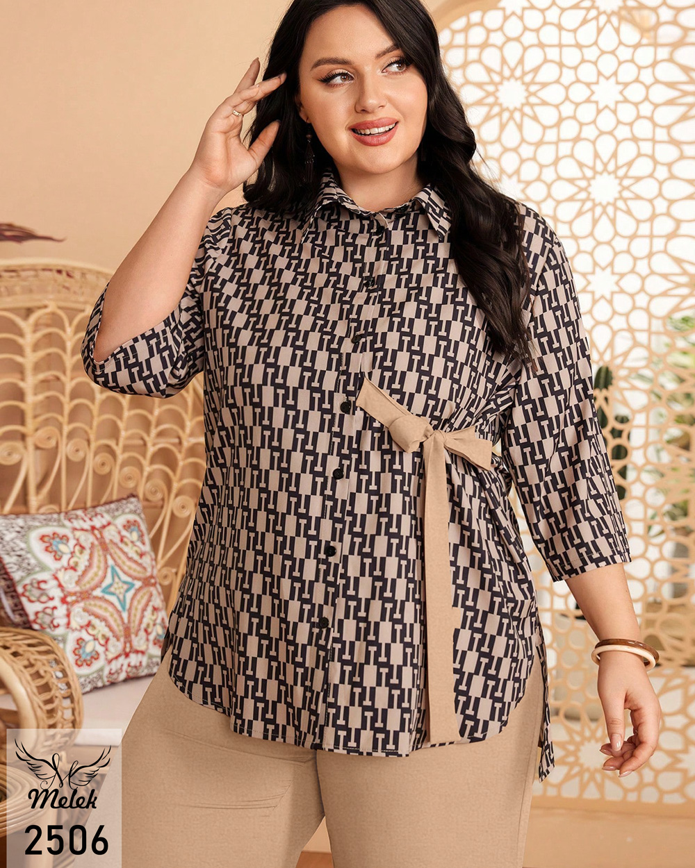 🛒 لباس زنانه سایز بزرگ شاپ ۱۰۰ 🛒