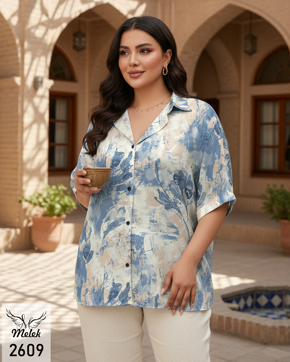 🛒 لباس زنانه سایز بزرگ شاپ ۱۰۰ 🛒