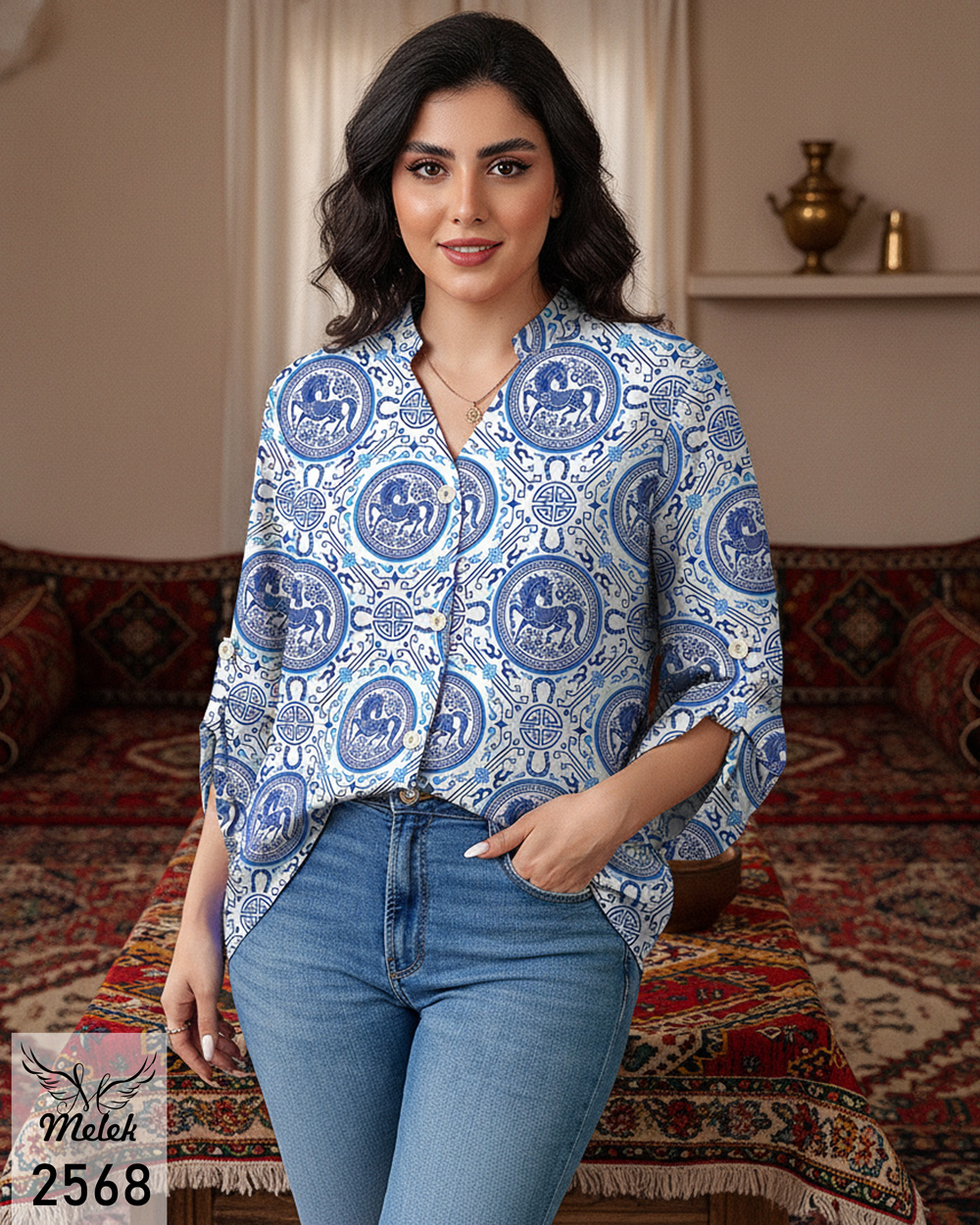 🛒 لباس زنانه سایز بزرگ شاپ ۱۰۰ 🛒