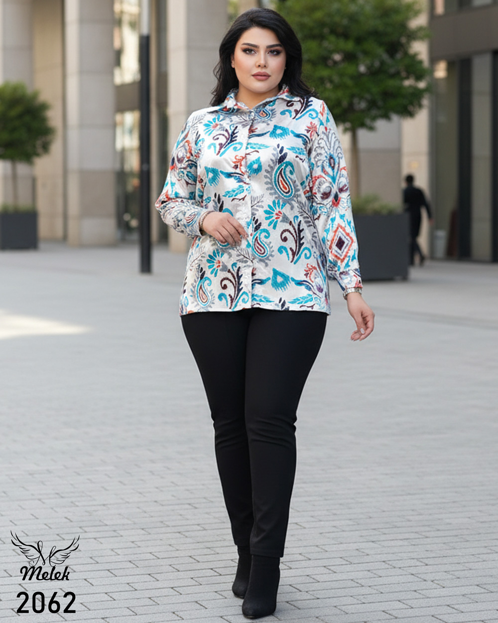 🛒 لباس زنانه سایز بزرگ شاپ ۱۰۰ 🛒