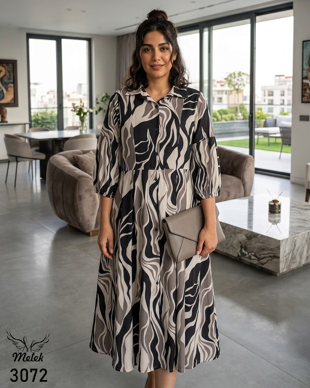 🛒 لباس زنانه سایز بزرگ شاپ ۱۰۰ 🛒