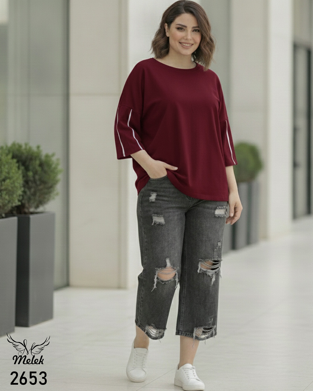 🛒 لباس زنانه سایز بزرگ شاپ ۱۰۰ 🛒